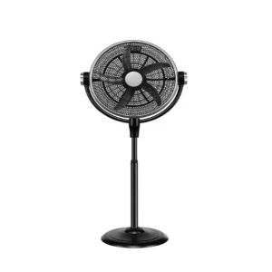 Ventilador de pedestal de 20″ Negro – PREMIERE BY ABM