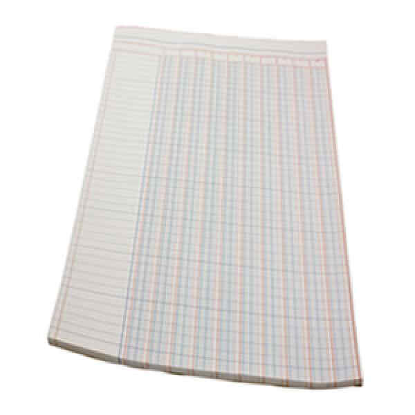 Block Tabular Nacional 10 Columnas 50 Hojas, Blanco X 1