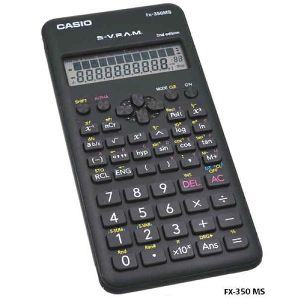 Calculadora Casio Fx-350Ms Cientifica Bateria 12 240