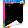 Papel Lustre Bretton 15/W301 20″ X 27.5″, Negro X 50
