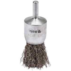Cepillo para Barreno Alambre Acero Inox 1plg. | YT-47496 – YATO