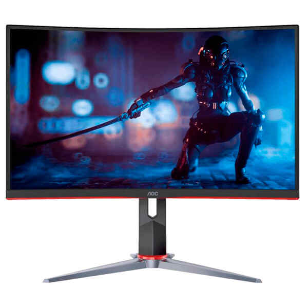 Monitor LED 24plg. Gaming Curvo C24G2 1920×1080 165Hz VGA HDMI DP | AOC