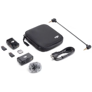 Microfono Mic 2 (1 TX + 1 RX) Negro Sombra | DJI