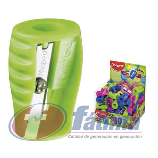 Sacapuntas Maped 063211 Boogy 1 Agujero, Surtidos X 1
