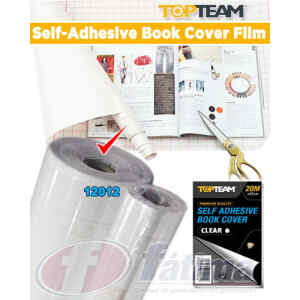 Papel Contacto Topteam 12012 (6111.052001) 45 Cm X 20 Mt, Transparente X 1
