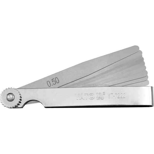 Calibrador de Hojas 4 0.05-0.50mm | YT-7222 – YATO