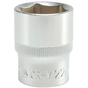 Copa Hexagonal Corta 22mm 1/2plg. 6pt | YT-1215 – YATO