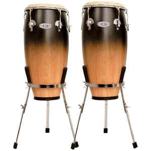 Set 2 Congas Synergy Deluxe 2350-WF 10 11 Basket Wine F | TOCA