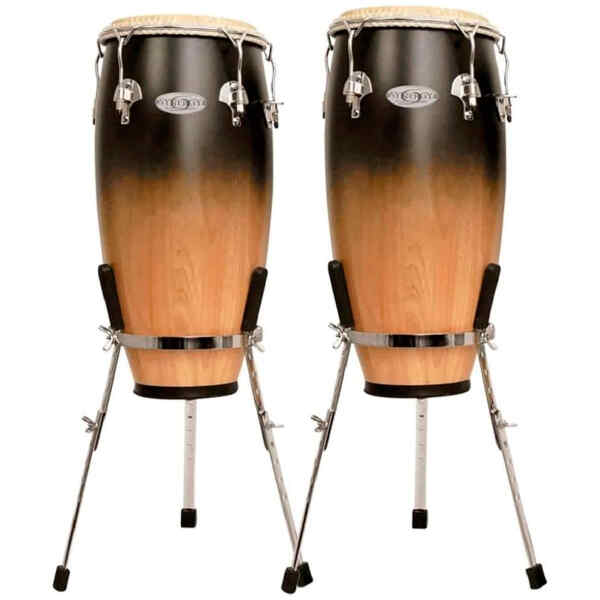 Set 2 Congas Synergy Deluxe 2350-WF 10 11 Basket Wine F | TOCA