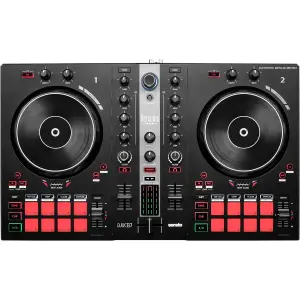 Controlador DJuced 4.0 Inpulse 300 Mk2 Worldwide 16 pads 2 Ruedas Giratorias | HERCULES