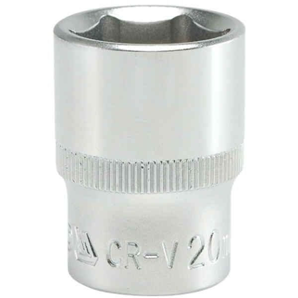 Copa Hexagonal Corta 20mm 1/2plg. 6pt | YT-1213 – YATO