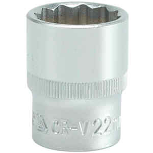 Copa Bihexagonal 22mm 1/2 12pt CRV | YT-1284 – YATO