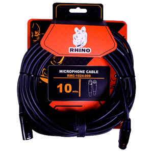 Cable Microfono RMC 1024 059 XLR XLR 10M BL | RHINO