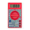 Multimetro Digital Basico Rojo