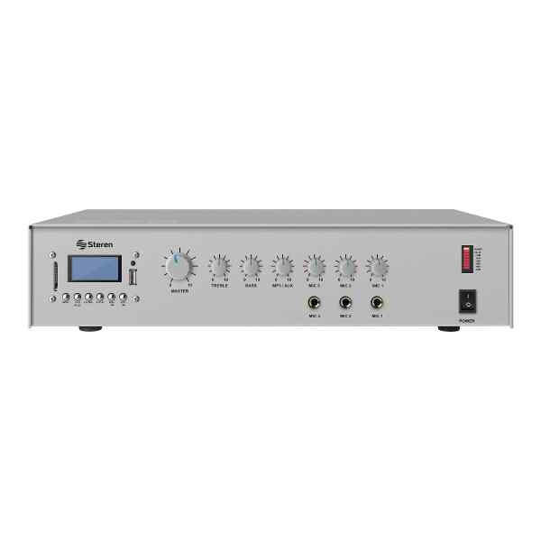 Amplificador De Audio 210W Con Bluetooth