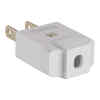 Clavija P/Extensiones 120Vca C/Tornillo Blanca