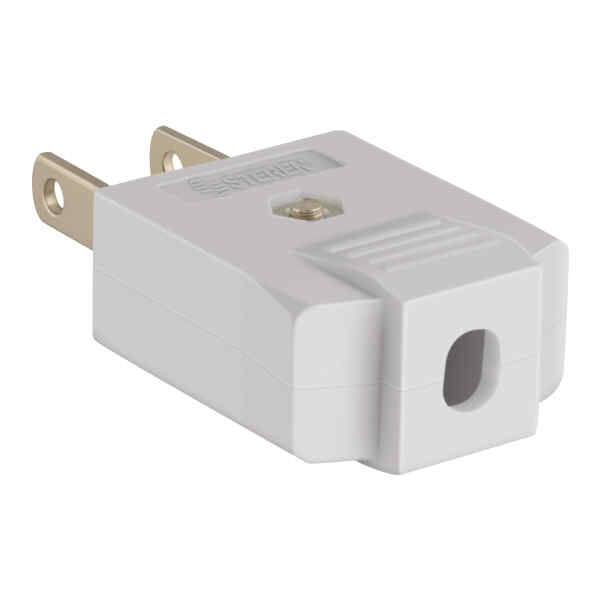 Clavija P/Extensiones 120Vca C/Tornillo Blanca