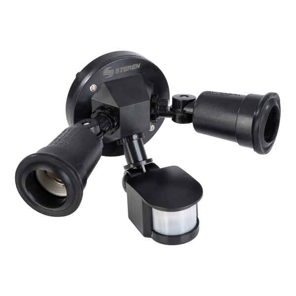 Lampara Con Sensor De Movimiento P/2 Focos