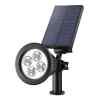 Reflector Led Decorativo Con Panel Solar