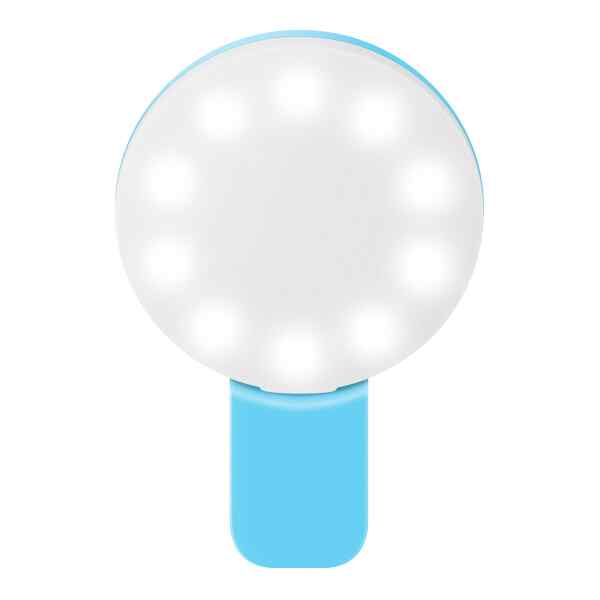 Mini Lampara Led Con Clip Para Celular