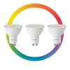 3 Focos Led Dicroicos Wifi Rgb+W