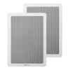 Par De Bocinas P/Plafon 2 Vias 240W C/Crossover