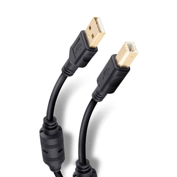 Arnes Usb 2.0 Dorado P/Impresora 3.6M