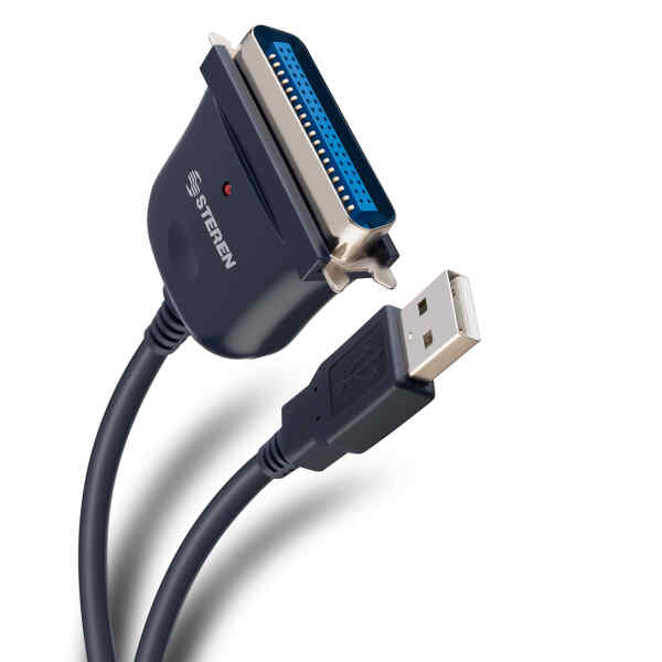 Adaptador Usb A Paralelo De 1.8M C/Software