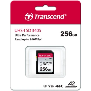 Memoria SD 256Gb UHS-I U3 A2 | TS256GSDC340S – TRANSCEND