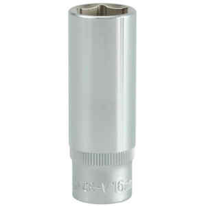 Copa Larga Hexagonal 16mm 3/8plg. 6Pt Crv | YT-3830 – YATO