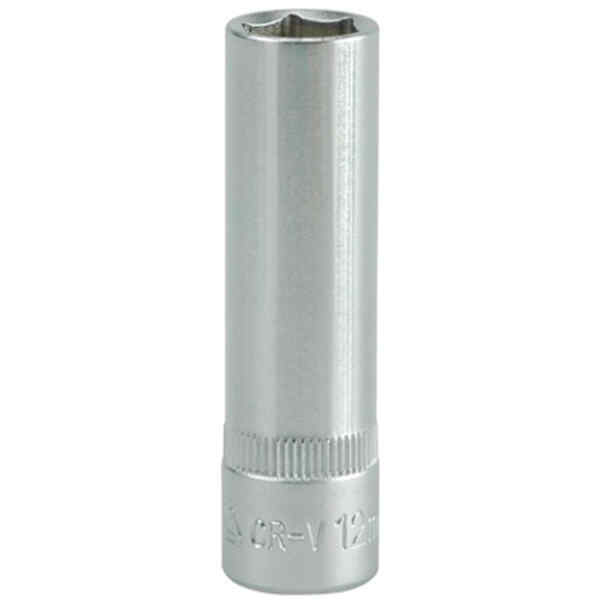 Copa Larga Hexagonal 12mm 3/8plg. 6pt Crv | YT-3826 – YATO Copa Larga Hexagonal 12mm 3/8plg. 6pt Crv | YT-3826 – YATO