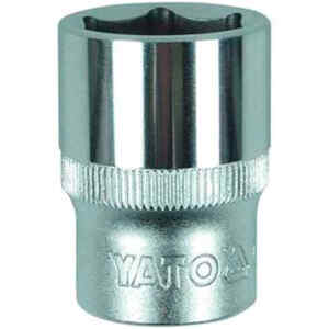 Copa Corta Hexagonal 24mm 3/8plg. 6pt crv | YT-3819 – YATO