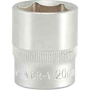 Copa Corta Hexagonal 20mm 3/8plg. 6pt crv | YT-3815 – YATO