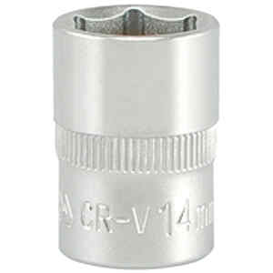 Copa Corta Hexagonal 14mm 3/8plg. 6pt crv | YT-3809 – YATO