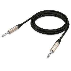 Cable para Instrumento GIC-300 Plug 1/4plg. Ts-Plug 1/4plg Ts 10Ft /3m | BEHRINGER