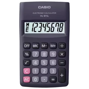 Calculadora de Bolsillo 8 Digitos Gran Pantalla | HL-815L WE – CASIO