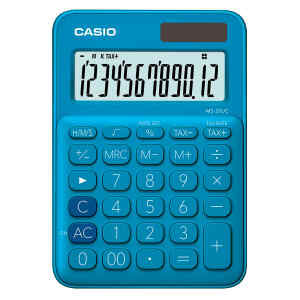 Calculadora de Mesa Compacta 12DIG | MS-20UC-BU – CASIO
