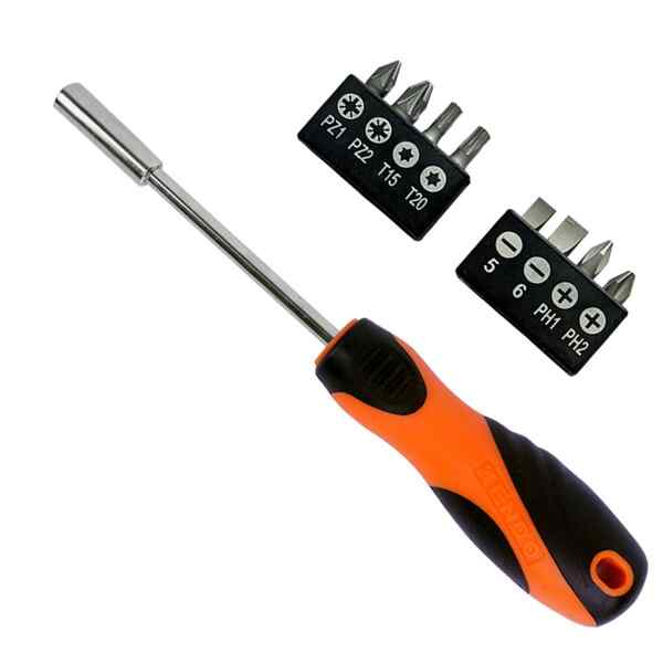Desarmador Puntas Intercambiables 9pcs | 20236 – KENDO