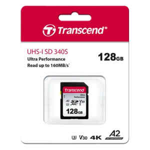Memoria SD 128Gb UHS-I U3 A2 | TS128GSDC340S – TRANSCEND