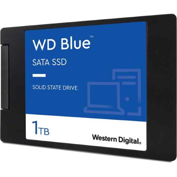 WD Blue SA510 WDS100T3B0A – SSD – 1 TB – interno – 2.5″ – SATA 6Gb/s – azul