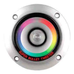 Tweeter Tipo Bala Redondo Led Multicolor | N.A.