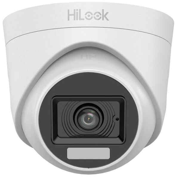 Camara de Seguridad Dome 1080P 20m White Light+20M IR with white light | THC-T127-LPS – HiLook