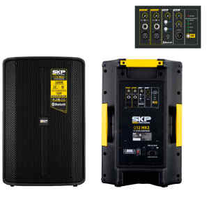 Bocina 12plg. DSP 3can. Tws 1400W 110V/220 Bluetooth | SKP