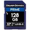 Memoria SD Prime UHS-II, 128GB, 300/100MB/S, V60 | DELKIN