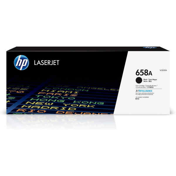 Tinta 658A Negro original LaserJet (W2000A) para Color LaserJet Enterprise M751dn, M751n | HP Tinta 658A Negro original LaserJet (W2000A) para Color LaserJet Enterprise M751dn, M751n | HP