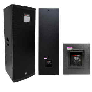 Bocina Pro Audio 2x15plg. Pasiva 1000w 133dB/4 OHMS | AUDIOPIPE