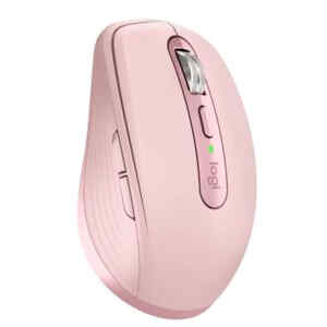 Mouse MX Anywhere 3S, 6 botones, Bluetooth, rosa | Logitech