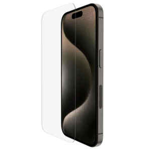 Protector de pantalla ScreenForce tempered glass, treated cristal para iPhone 15 Pro Max | Belkin