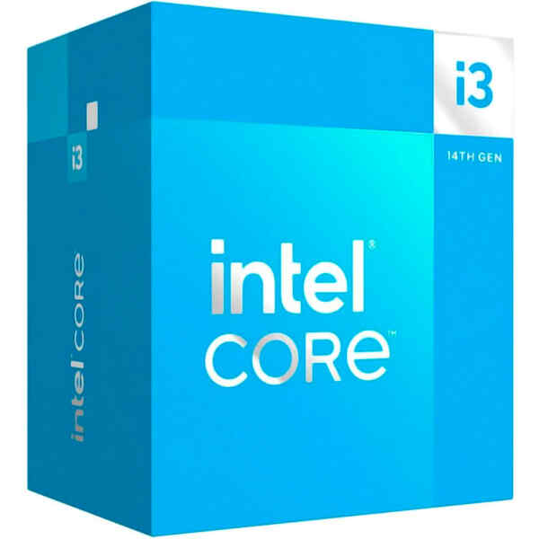 Procesador Core i3 i3-14100 3.5GHz 4 nucleos 8 hilos 12MB cache FCLGA1700 Socket Caja | Intel