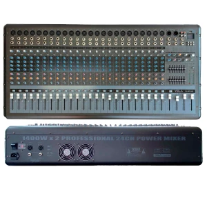 Consola 24 Canales EQ/USB/BT/MP3/FX/48V 2X700W | VELA